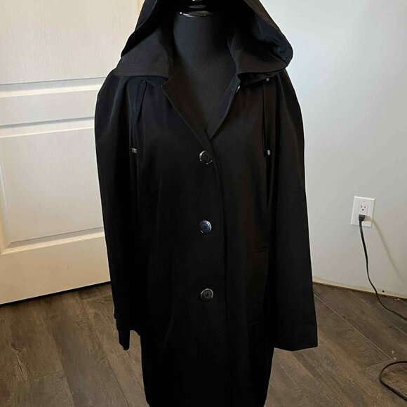 London Fog Women's Trench Coat Jacket size Large - Picture 2 of 8